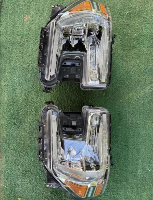 2019–2022 GMC Sierra 1500 LED DRL Headlights Chrome OE-Style Pair – Left & Right