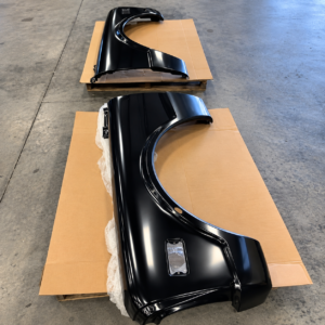 1969–1972 Chevy C10 Front Fender Pair | Brand New Black Steel Replacement Fenders