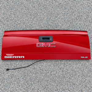 2014–2018 GMC Sierra OEM SLE Tailgate with Backup Camera | Sonoma Red GCE