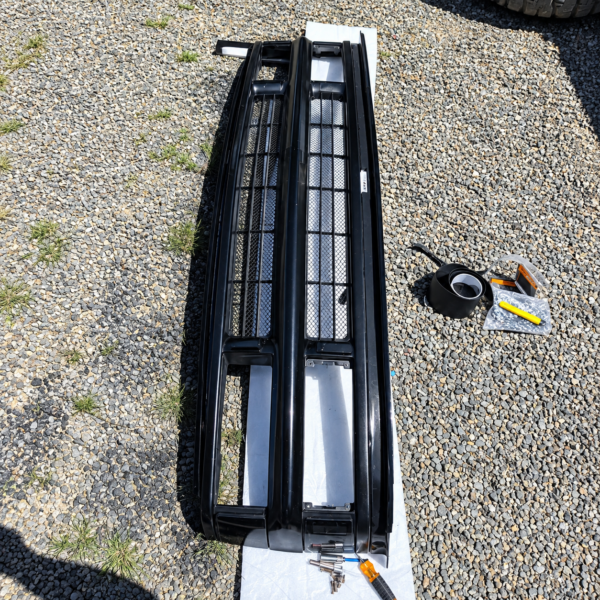 1994-1998 Chevy C1500 C2500 C3500 OBS Black Front Grille OEM Style