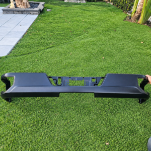 2019-2026 Chevy Silverado 1500 Rear Bumper Assembly | Black, No Sensor Hole