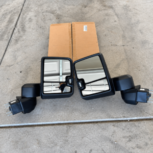 2021 GMC Sierra 1500 Boost Auto Tow Mirrors Pair | Smoked Sequential LED Signals