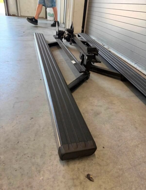 GMC Power Running Boards with Electric Motors | Retractable Power Steps