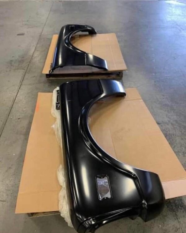 1969–1972 Chevy C10 Front Fender Pair | Brand New Black Steel Replacement Fenders
