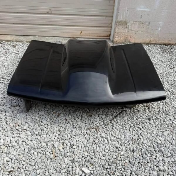 1988-1998 Chevy C1500 4.5" Bubble Hood Fiberglass Pin-On OBS Silverado GMC