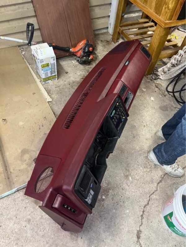 1988-1994 Chevy GMC C/K OBS Red Burgundy Dashboard Dash Panel OEM
