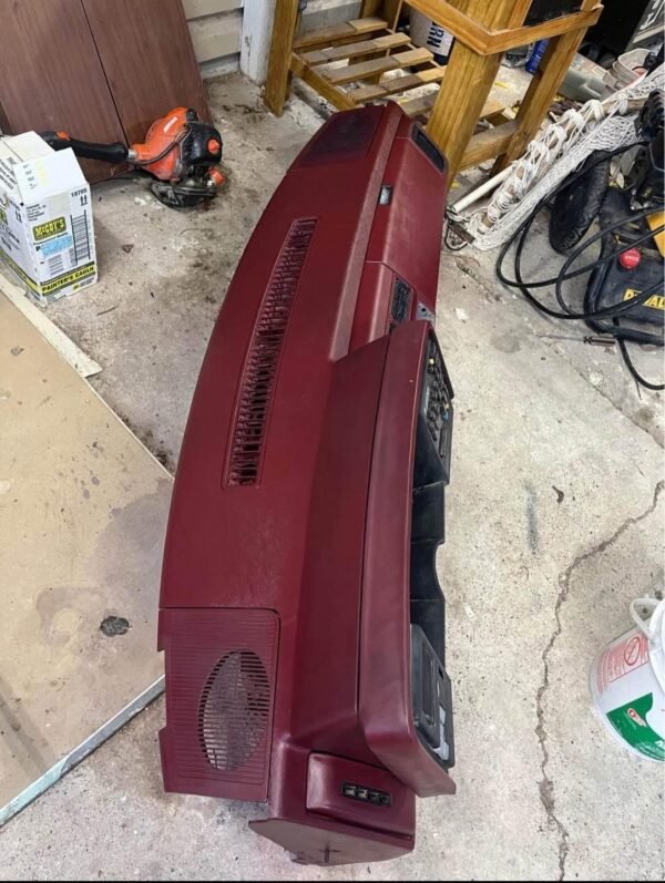 1988-1994 Chevy GMC C/K OBS Red Burgundy Dashboard Dash Panel OEM