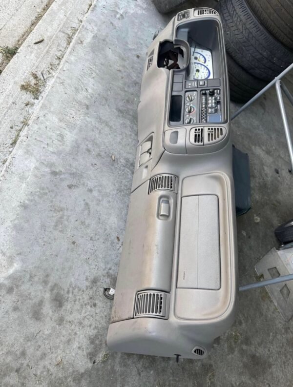 tue2 1997-1999 Chevy Tahoe GMC Yukon Suburban Gray Dashboard Dash Panel OEM