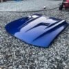 wed10 1999-2004 Ford Mustang Cobra Terminator Style Dual Scoop Hood Fiberglass Cervini 1158